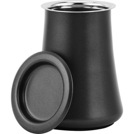 Kaffeefilter aus Edelstahl 304, Pulversieb, Haushaltsfilter, schwarze Tasse (1/5)