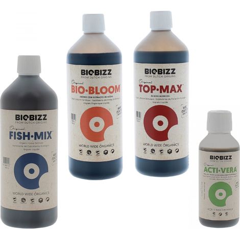 Pack engrais Fish.Mix 3 x 1 litre - BIOBIZZ (1/3)
