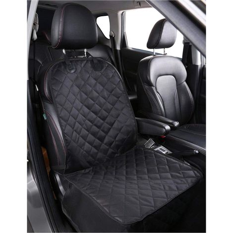 Coussin Siège voiture anti usure pour Animaux De Compagnie/Chien, Ancrage Fixe De Caoutchouc Fond Anti-Dérapant Et ceinture De Sécurité, réglable (avant Et séparé Unique Utilisation) (1/5)