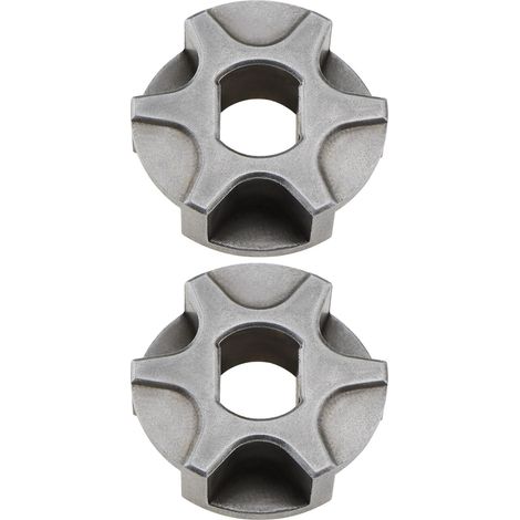 2 Pièces 3/8"pignon de Tronçonneuse Ouverture Cannelée 9mm Engrenage de Guidage Intégré Tronçonneuse Électrique Pièces de Rechange Compatible avec Makita DUC254 DUC204 (1/5)