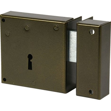 Cerradura sobreponer 102 - 10 cm - Derecha