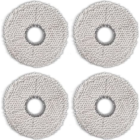 (4 Stück) Florfliegen für ECOVACS DEEBOT T30 Pro Max/ T30 Pro Omni/ T30S/ T30C Omni T30S Combo/ X5 Pro Omni/ X2 Omni X2 Pro T20 Omni X1 Omni X1 PRO Omni X1 PLUS Turbo T Pro X10 Tur X10 (1/5)
