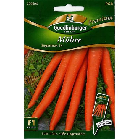 Quedlinburger Möhre Sugarsnax 54 - Gemüsesamen (1/2)