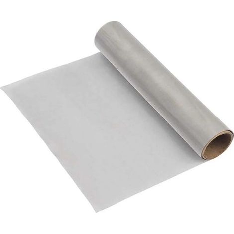 Filtre anti-colmatage en acier inoxydable 304, feuille de 100 cm x 50 cm - Tamis fin résistant aux hautes températures pour la filtration dans l'industrie agroalimentaire (1/5)