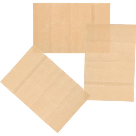 Ciieeo Ensemble de 3 Tapis de Cuisson Réutilisables 40x60 Cm en Bâche Haute Température Marron, Découpables et Lavables pour Four et Pâtisserie'-'- (1/5)
