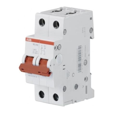 Interrupteur (Sd200) 2 pôles 16A 2CDD282101R0016 ABB 362001