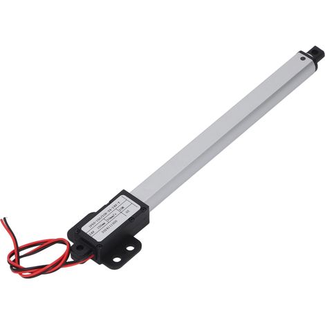 Vérin électrique linéaire 24V CC, course 150 mm, poussée 20 N, vitesse 30 mm/s, actionneur télescopique automatique pour mouvement linéaire (1/5)