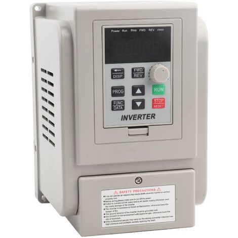 Variateur de fréquence monophasé 220 V pour moteur triphasé à courant alternatif de 4 kW