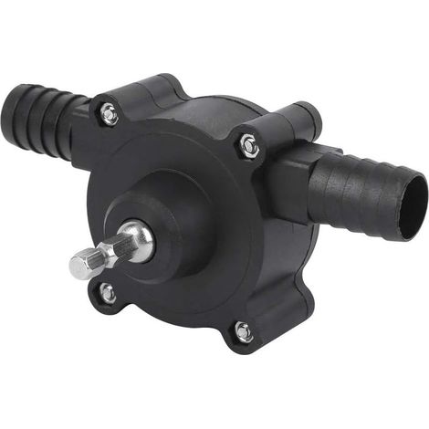 Pompe de forage à main, pompe de forage électrique à main, pompe à transfert d'eau liquide auto-amorçante Mini pompe centrifuge portable (1/5)