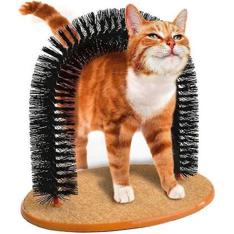 Feuille de massage et de toilettage pour chats (1/5)