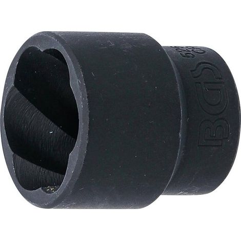 Douille Spiralée Extracteur de Vis 12,5 mm (1/2) - 24 mm - Extraction Facile et Efficace, Acier - (1/5)