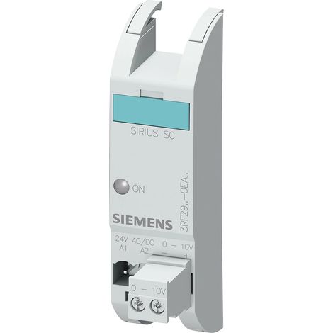 Siemens Convertitore Tensione di comando 24V AC/DC, 3RF29000EA18