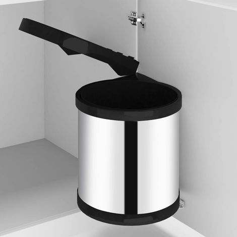 Küchen-Einbau-Mülleimer Edelstahl 8 L CFW745448 (1/5)