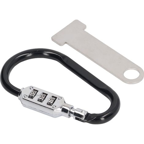 Antivol de casque de sécurité, cadenas de remplacement en alliage d'aluminium pour moto tout-terrain indienne. (1/5)