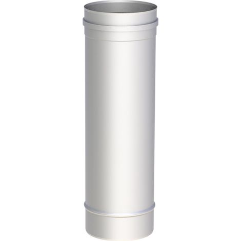 Tuyau rigide Inox L=496 mm simple paroi Ø 200 mm