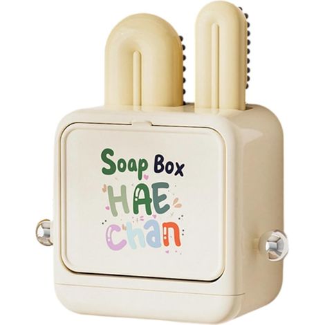 Brosse de nettoyage de chaussures ergonomique grande capacité Porte-savon ergonomique pour le nettoyage de la maison, de la chambre au salon, de la cuisine, du plan de travail, de l'évier, des vêteme