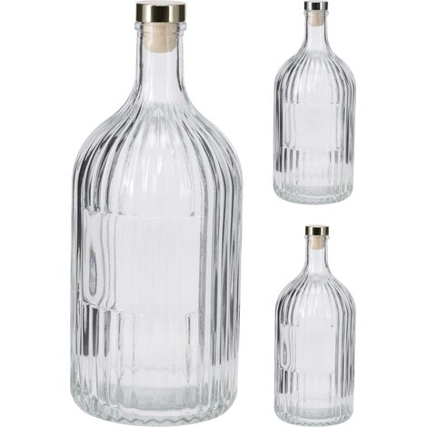 Bottiglia in vetro 1000 ml PERAGA CHRISTMAS