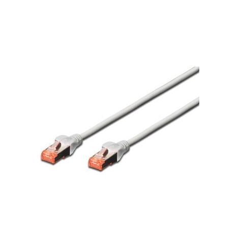 digitus DK-1644-030-10 câble réseau CAT 6 gris 3 mètres