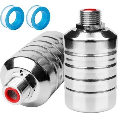 Vanne A Flotteur Entièrement Automatique,Lot De 2 Valve DCommande De niveau D'eau Automatique,Valve De Contrôle Du Niveau D'Eau,Régulateur De Niveau D'eau Automatique Pour Piscines,Châteaux D'eau (1/5)