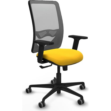 Sedia da ufficio piqueras y crespo Zulema grigio similpelle comoda (1/2)