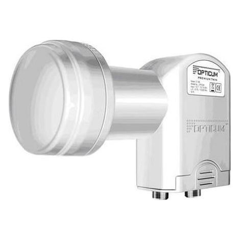 LNB Opticum Twin LTP-04H 0,1dB Full HD 3D
