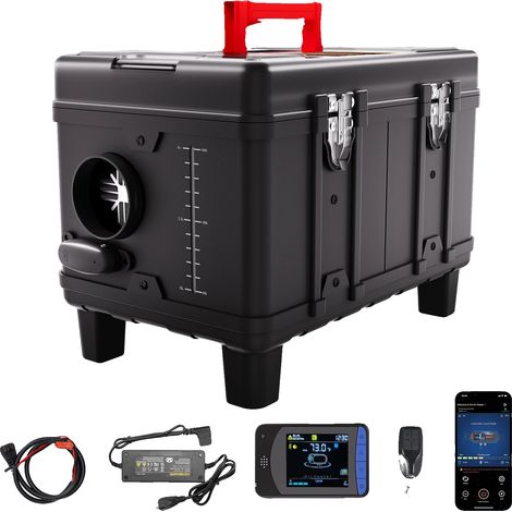 Chauffage Diesel, 8kW de puissance, Contrôle Bluetooth, 8KW (1/2)