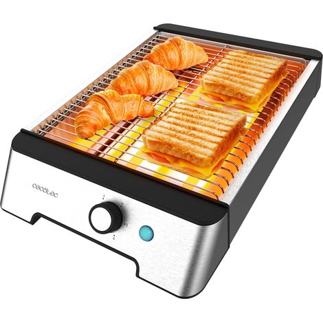 Grille-pain Inox 1000W 3 Tranches Quartz (1/2)