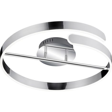 Plafoniera da Interno a LED SMD in Metallo Cromo (1/2)