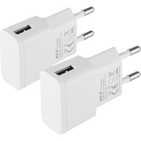 Chargeur USB 5V 1A 5W AC DC Adaptateur Secteur pour caméras, tablettes, lecteurs MP3, liseuses, Smartphones, Outils (1/5)