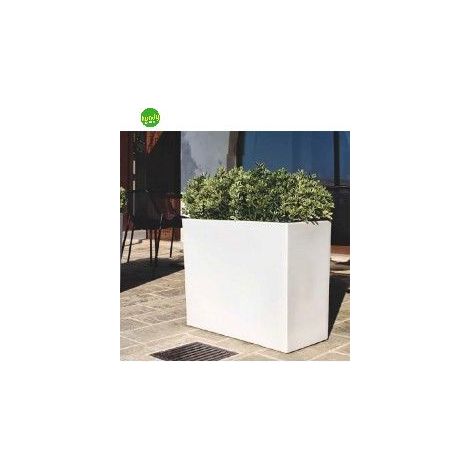 Cassetta porta vaso shabby bianco perla (1/5)