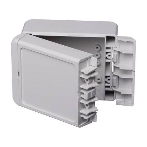 Bopla Bocube B 100809 PC-V0-7035 96012135 Alloggiamento outdoor 80 x 113 x 60 Policarbonato Grigio (RAL 7035) 1 pz. (1/3)