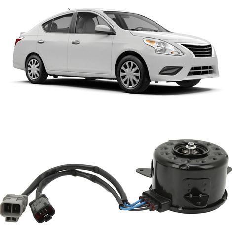 Kühlerlüftermotor 21487-1KA0E passend für Nissan Versa 2012-2019 und Versa Note 2014-2019 Automatik. (1/5)