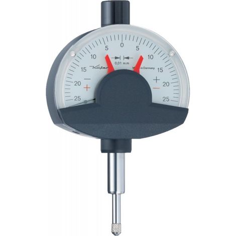 KÄFER Indicador de esfera Compika 1001 0,1mm Abl.0,001mm con protección contra golpes - 30010 (1/4)