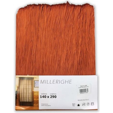 Trade Shop - ENTWICKLUNG VON FILI SFUMATI 140 X 290 CM FÜR ENTWICKLUNGSENTWICKLUNG - Orange