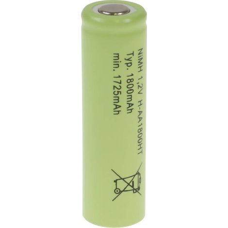 Mexcel Batteria ricaricabile speciale Stilo (AA) NiMH 1.2 V 1800 mAh 1 pz.