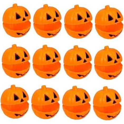 6x6cm 24 Pièces Lot de Boîtes Citrouille Halloween Mini Contenants Citrouille pour Bonbons Coffrets de Rangement Ludiques pour Fêtes et Surprises Petits Récipients Décoratifs pour Soirée (1/4)