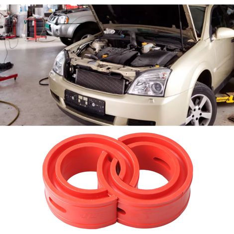 2 Pièces Amortisseur Flexible en Caoutchouc pour Ressort de Voiture, Tampon de Choc, Coussin de Puissance, Entretoise de Ressort C (1/5)