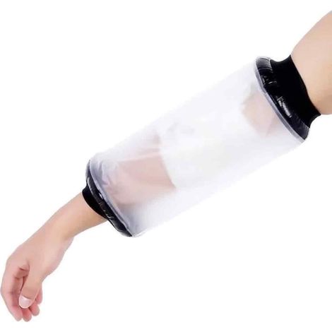 Manchon Étanche - 38 Cm - Pour Protection Plâtre Et Cathéter Picc Line Pendant Bain - Adulte
