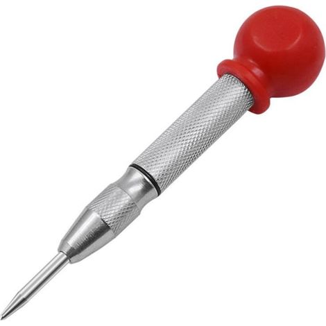 Irovami Localisateur de poinçon automatique, poinçon haute dureté, brise-vitre, poinçon 130 mm, brise-trou à percussion, marqueur de positionnement d'outil (1/5)