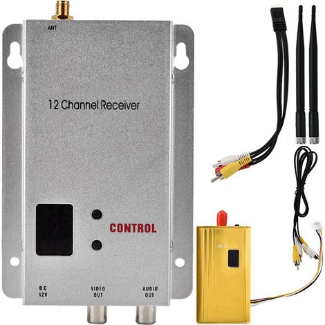 1,2 GHz 1,5 W Drahtloser Audio-Video-Transceiver für Videoüberwachung (1/5)