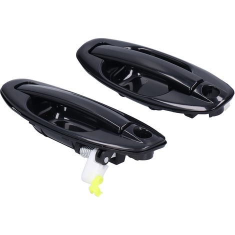 Türgriff vorne links/rechts 8265026000 für Hyundai Santa Fe LX 2001-2005, 2-teiliges Set, schwarz. (1/5)