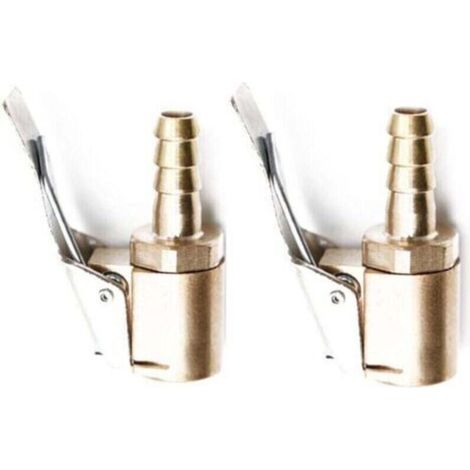 mm/8 mm Reifenventiladapter, Luftventilanschlussadapter, pneumatische Kompressorpumpe (Pagode, 6 mm, 2 Stück) (1/4)