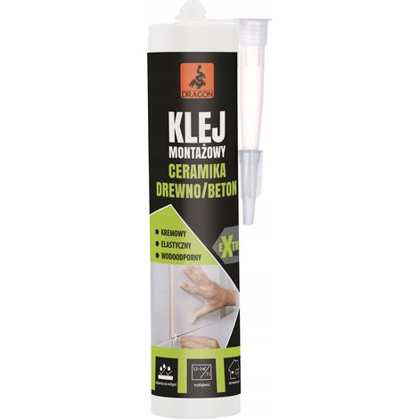 Adhesivo de montaje para hormigón Dragon 280 ml 1 unidad. (1/5)