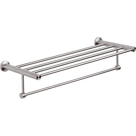Portasciugamano multiplo cm 60 - serie minimal inox (1/3)