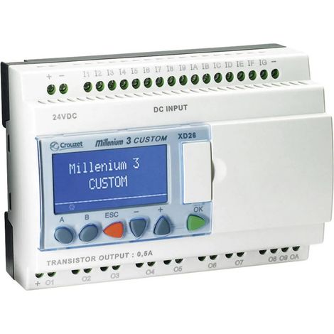 [NEUWERTIG] B-Ware Crouzet Sps Steuerungsmodul Steuereinheit Millenium 3 Smart Xd26 S Display 24 V