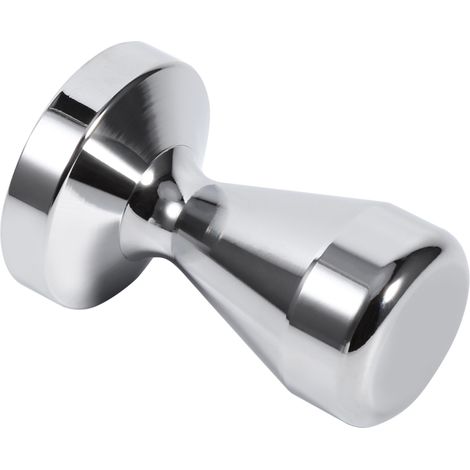 Espressotamper aus Edelstahl, 51 mm flache Kaffeepresse, manuelles Tamperwerkzeug für Baristas, glatte und stabile Basis (1/5)