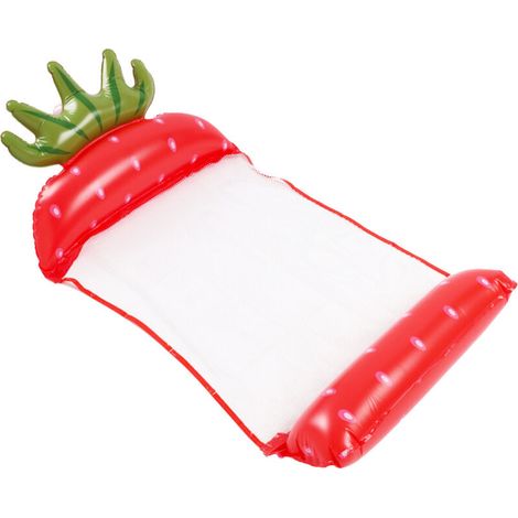 Chaise longue aquatique, canapé-lit flottant, bouée gonflable pour adultes (pompe incluse)