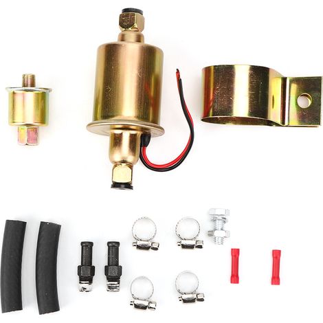 Pompe à carburant électrique universelle 12V E8012S pour voitures, camions, tracteurs, bateaux, générateurs - Boîte manuelle MT
