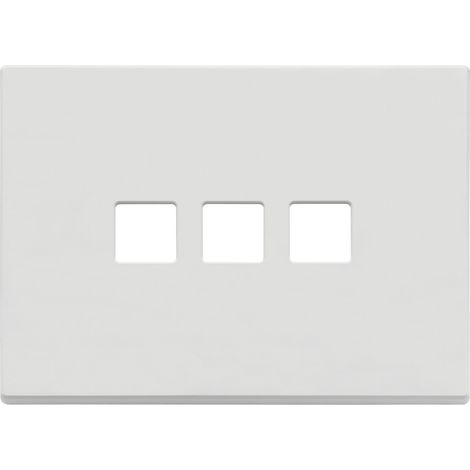 VIMAR - 22683.3.01 Plaque plate 3Mx3, blanc mat