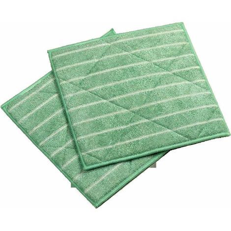 Lavette Bamboo Éponge Microfibre - Nettoie et Lisse les Surfaces Sales - Hautement Absorbant 2pcs (1/4)